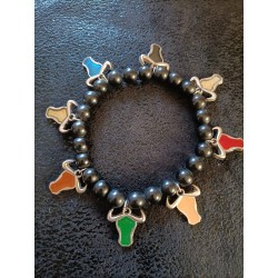 Bracelet perle noire...